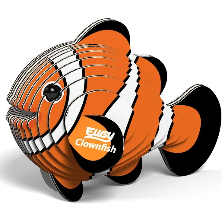 Eugy: 3D Bastelset Clownfisch