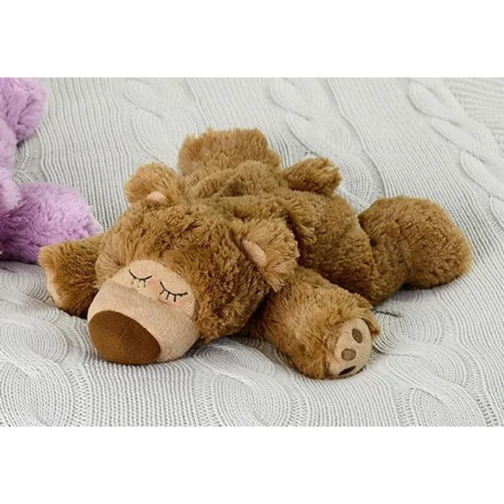 Warmies® Wärmekissen/Stofftier"Sleepybear braun" Hirse Lavendelfüllung 35cm 700g - Preisvergleich – Bild 2
