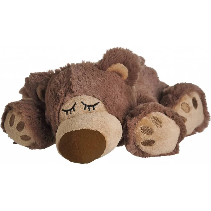 Warmies® Wärmekissen/Stofftier"Sleepybear braun" Hirse Lavendelfüllung 35cm 700g - Preisvergleich – Bild 1