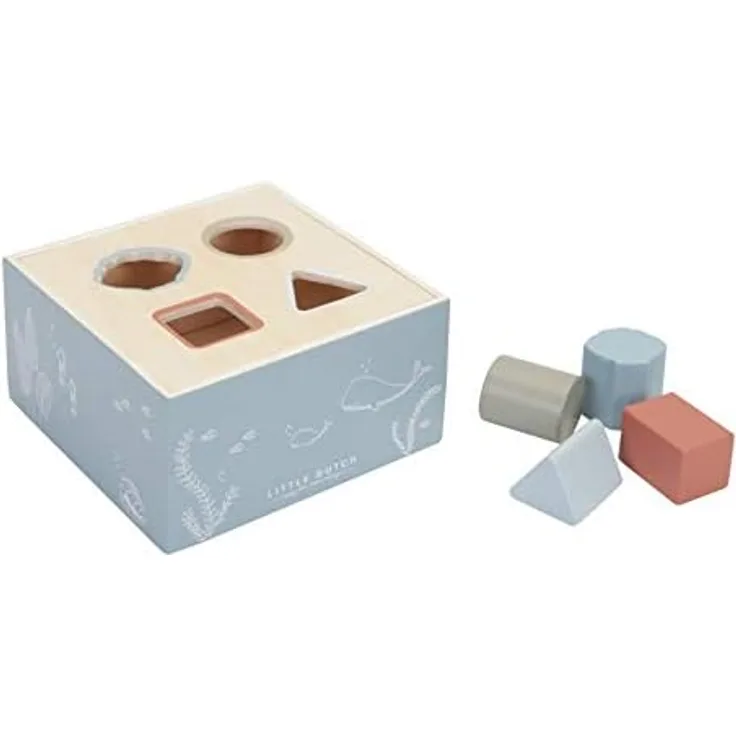 Little Dutch Formen-Steckspiel Ocean Blau