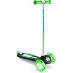 Scooter Leuchtend Junior 66 X 27 Cm Abec 5 Grün