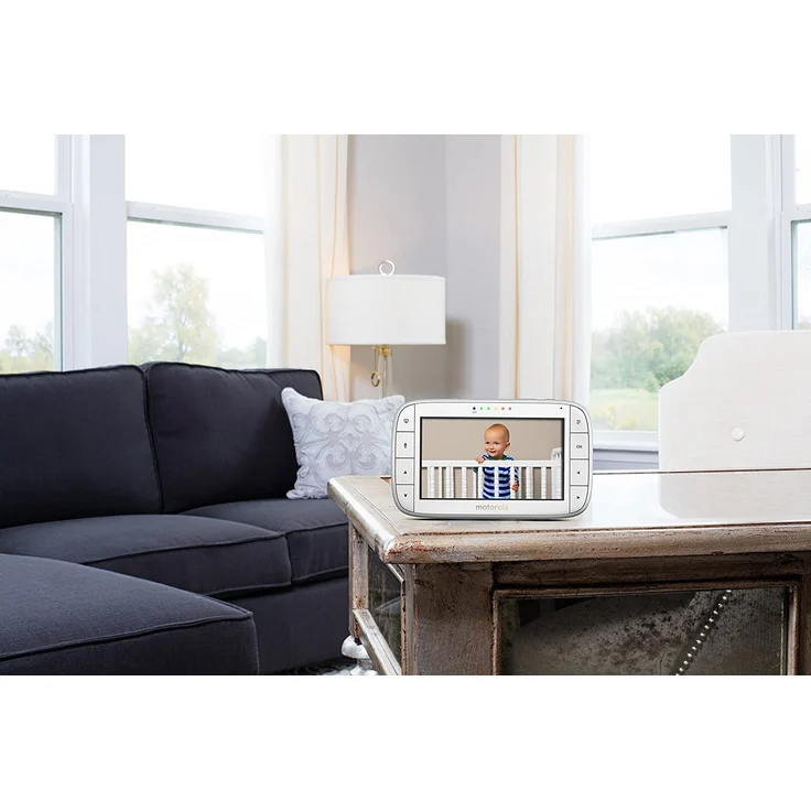 Motorola 'MBP50' Video-Babyphone, mit FHSS-Technologie, Farbdisplay, 300 m Reichweite – Bild 5