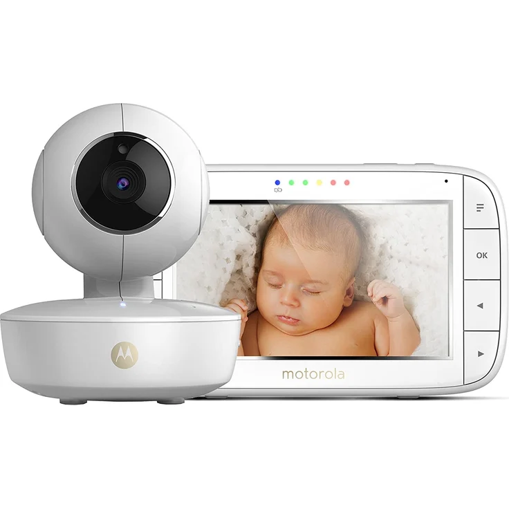 Motorola 'MBP50' Video-Babyphone, mit FHSS-Technologie, Farbdisplay, 300 m Reichweite – Bild 1