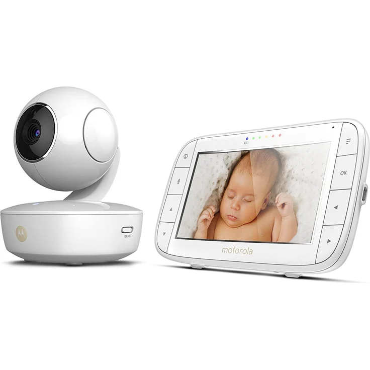 Motorola 'MBP50' Video-Babyphone, mit FHSS-Technologie, Farbdisplay, 300 m Reichweite – Bild 2