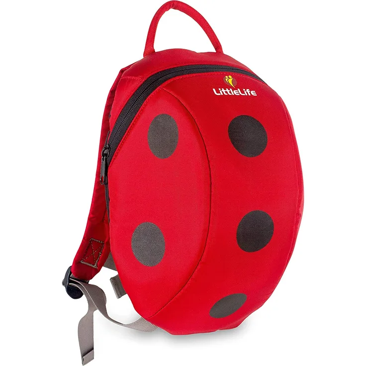 LittleLife Kinder Rucksack 6 Liter Ladybird Daypack Marienkäfer