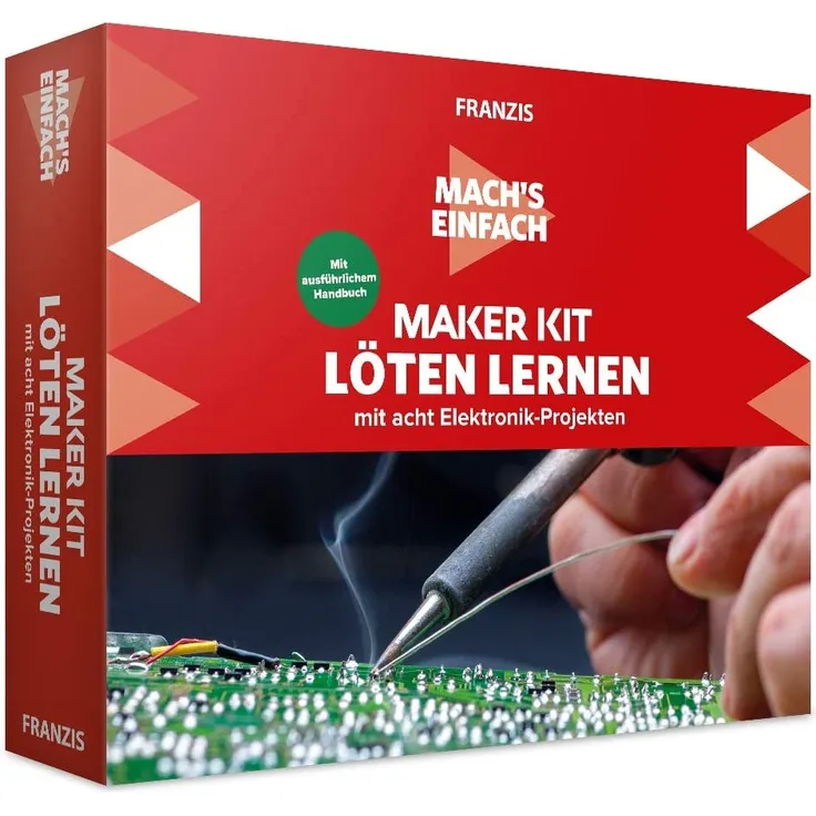 Franzis Maker Kit, 67122, Löten lernen