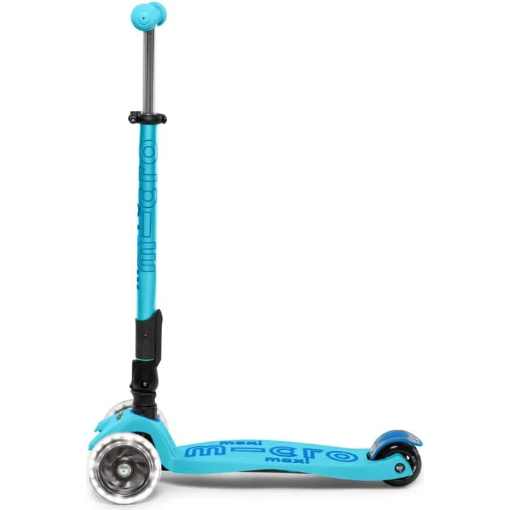 Maxi Micro Deluxe Faltbar mit LED Räder Bright Blue – Bild 3