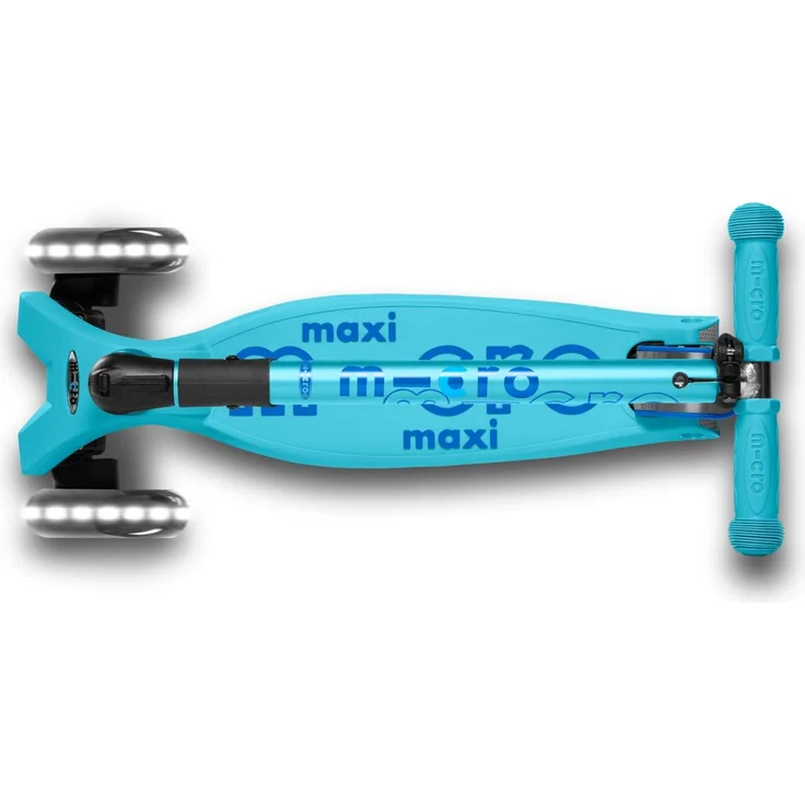 Maxi Micro Deluxe Faltbar mit LED Räder Bright Blue – Bild 5