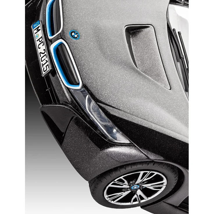 Revell Modellbausatz Auto 1:24 - BMW i8 im Maßstab 1:24, Level 4, originalgetreue Nachbildung mit vielen Details, 07008 – Bild 13