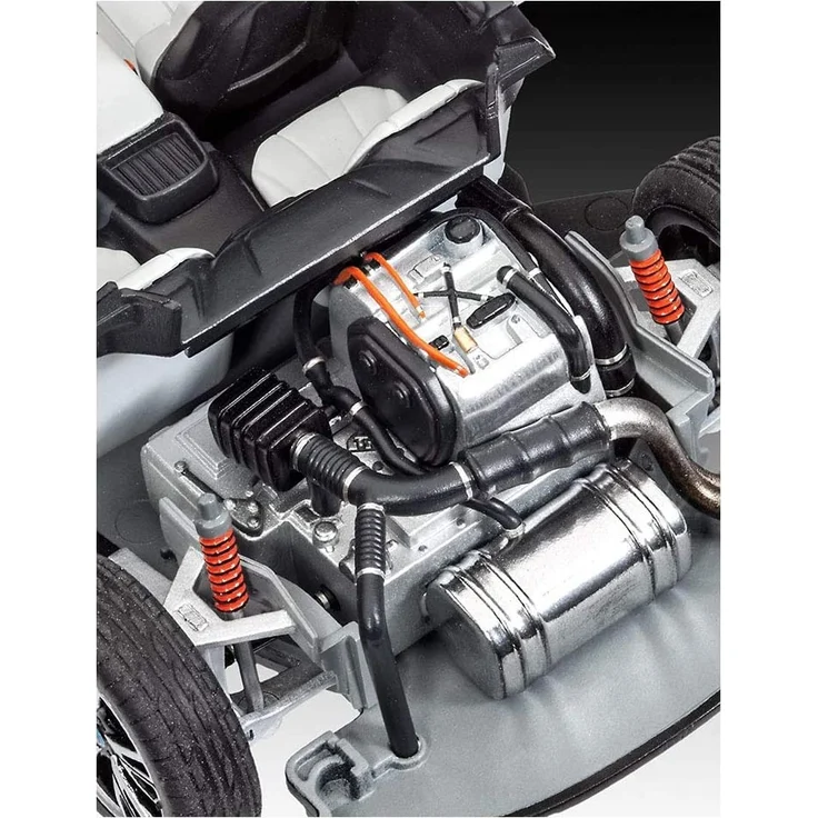 Revell Modellbausatz Auto 1:24 - BMW i8 im Maßstab 1:24, Level 4, originalgetreue Nachbildung mit vielen Details, 07008 – Bild 12