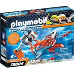 Playmobil 70004 Top Agents Spy Team Underwater Wing, bunt