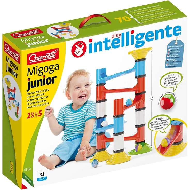 Quercetti - Migoga Junior Premium, Kugelbahn