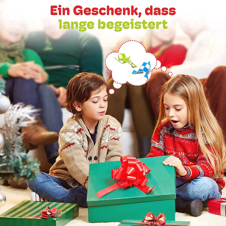 CUBIDI® Original Magic Snake - 24 Blöcke Rosa ⎥ Knobelspiele für Kinder und Erwachsene ⎥ ideal als Mitgebsel Kindergeburtstag, Kindergeburtstag Gastgeschenke oder kleine Geschenke für Kinder – Bild 7