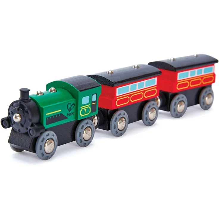 Hape E3719 Kleinkindspielzeug Dampf-Personenzug – Bild 1