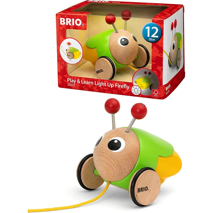 BRIO 30255 - Nachzieh-Glühwürmchen mit Licht und Sound