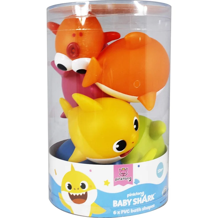 ODS Baby Shark 48821 Baby-Shark, 6 Stück – Bild 2