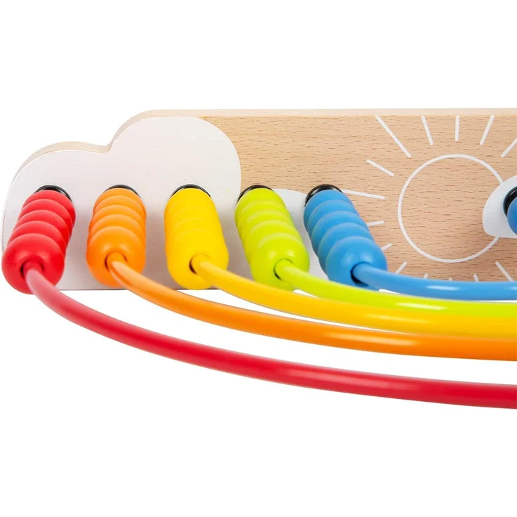 Motorikschleife und Abakus Regenbogen – Bild 4