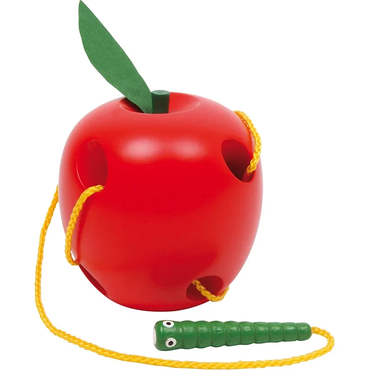 Legler Fädelspiel Apfel und Wurm