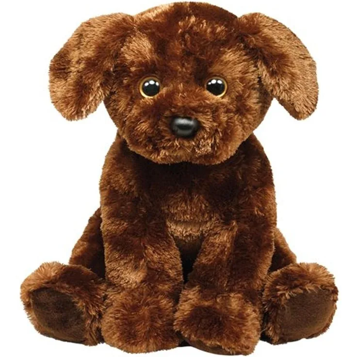 TY 20076 Harley, Hund Dunkelbraun 33cm, Classic, braun