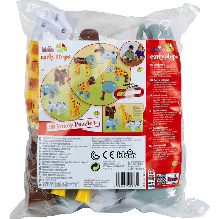 Klein 3D-Puzzle Dieren 16-teilig – Bild 6