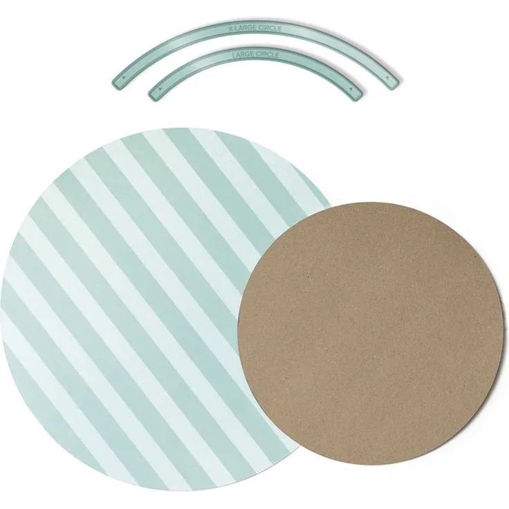 Rayher Hobby 59860000 Template Studio-We R-Circle, Schablone, transparent, 4.5 x 1.65 x 0.26 cm