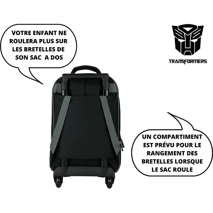 Trolley Transformatoren 32 x 15 x 42 cm schwarz – Bild 7