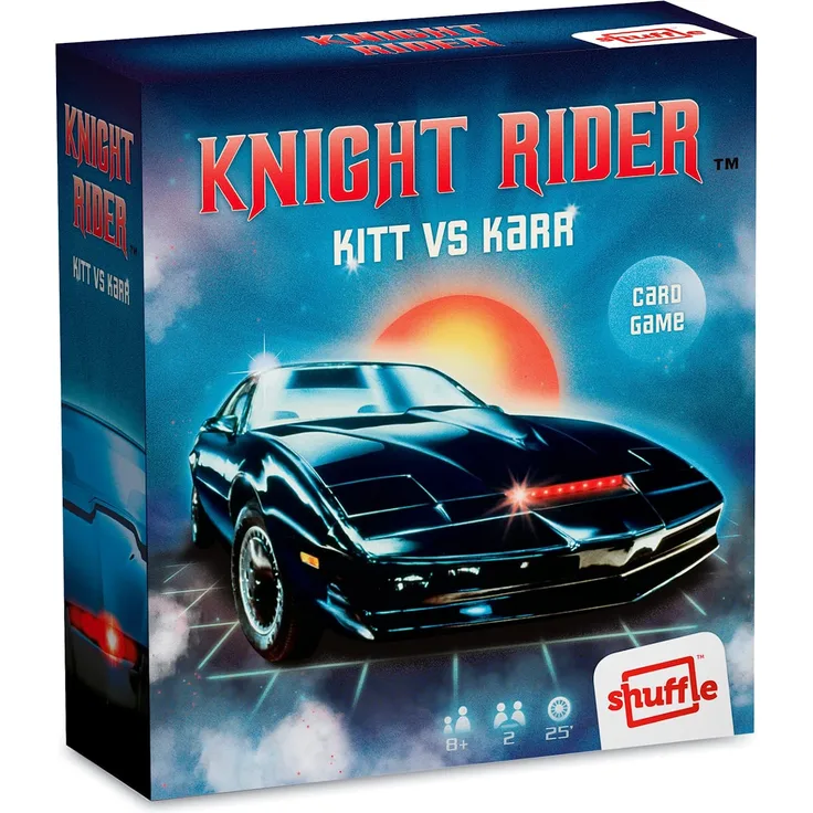 Shuffle kartenspiel Knight Rider 12,8 x 19,8 x 3,8 cm Karton