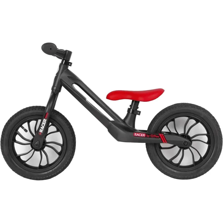 Qplay Rowerek Biegowy Racer Black / Red