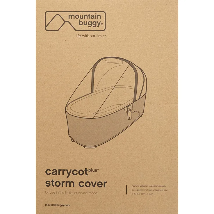 Mountain Buggy mehr Duet Regenschutz Babyschale