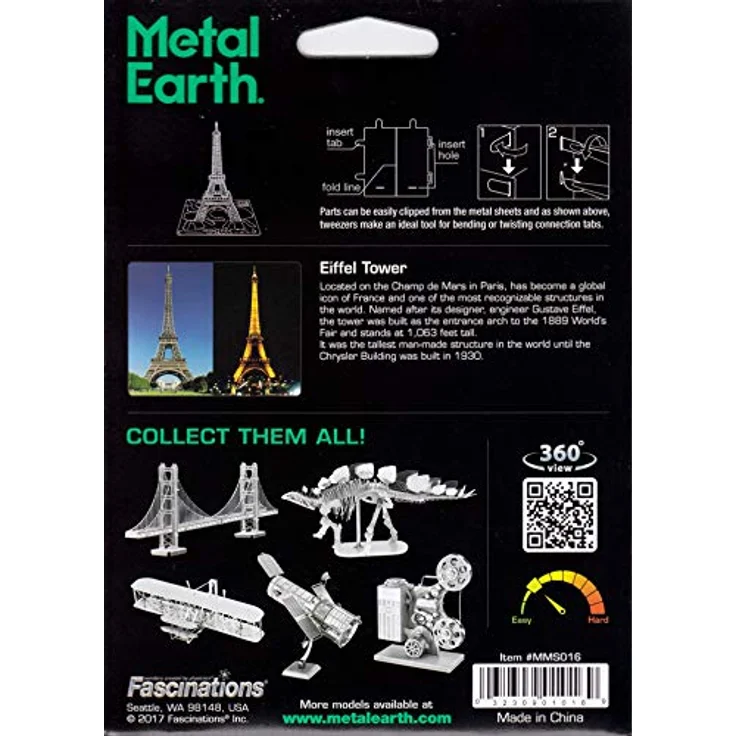 Eiffeltoren 3D-Modellbaukasten 11,5 cm – Bild 13