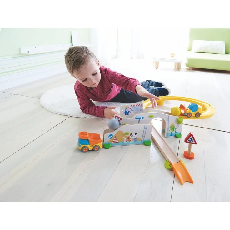 HABA Kullerbü – Spielbahn Auf der Baustelle – Bild 6