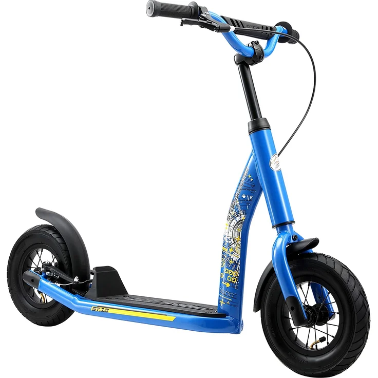 Star Scooter '10 Zoll New Gen', ab 5 Jahren, höhenverstellbar bis 77 cm, mit Handbremse, blau – Bild 1