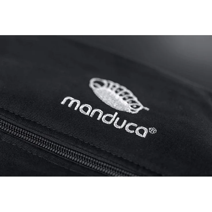 Manduca 'PureCotton' Babytrage Night Black, 3 Tragepositionen – Bild 7
