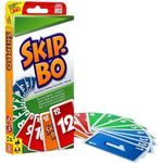 Mattel Games 52370 Skip-Bo Kartenspiel und Familienspiel geeignet für 2 - 6 Spieler, Spiel ab 7 Jahren