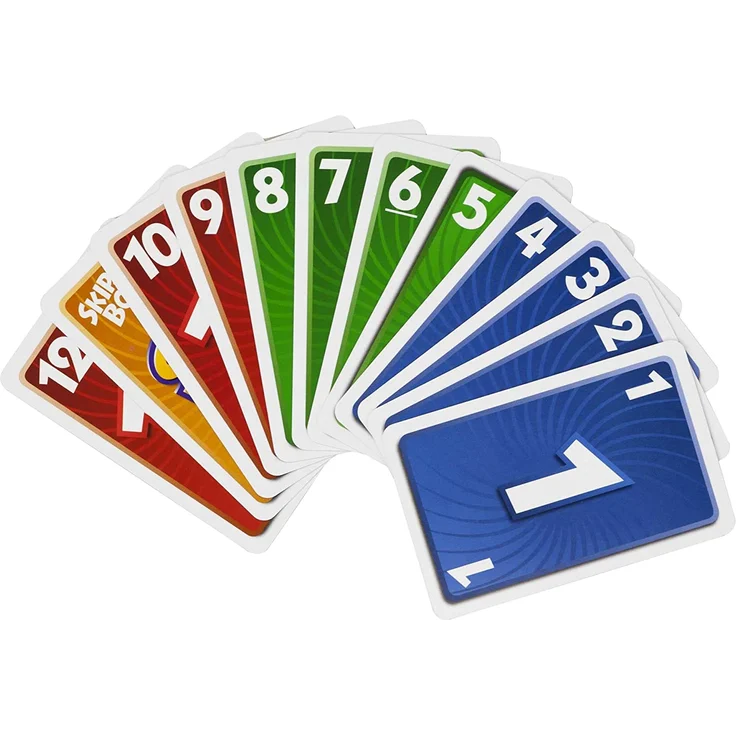 Mattel Games 52370 Skip-Bo Kartenspiel und Familienspiel geeignet für 2 - 6 Spieler, Spiel ab 7 Jahren – Bild 4