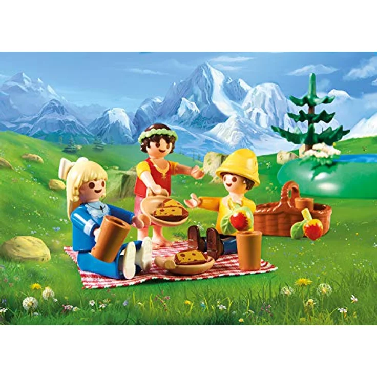 Playmobil 70254 - Heidi - Am Kristallsee mit Heidi, Peter und Clara – Bild 4