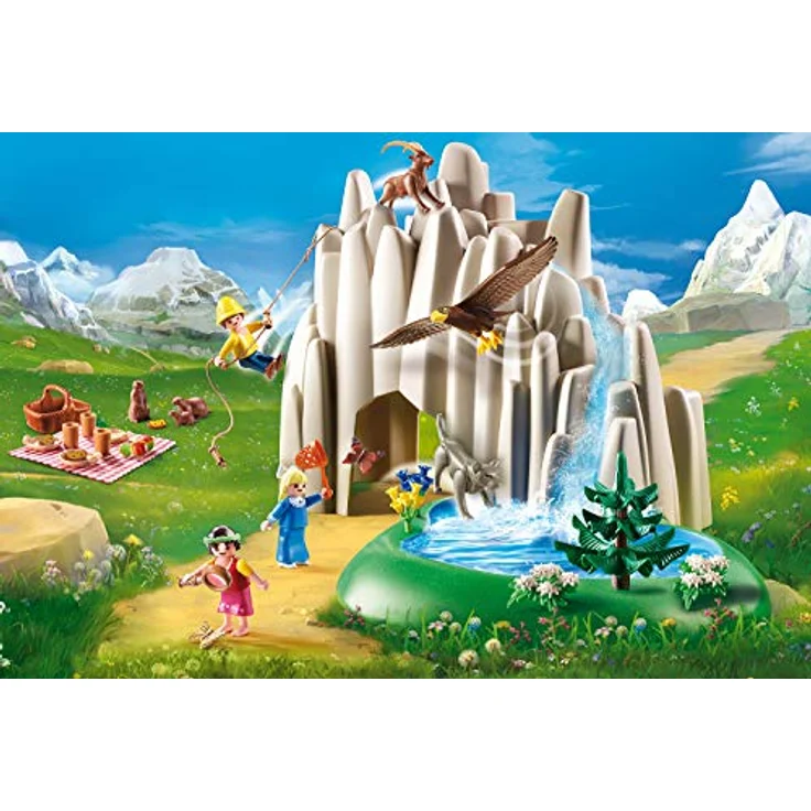 Playmobil 70254 - Heidi - Am Kristallsee mit Heidi, Peter und Clara – Bild 2