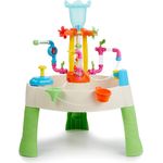 Little Tikes Fountain Factory Wassertisch, Garten-Spielzeug, Sicherer und Tragbarer Kindertisch, Sensorik-Spielzeug für Draußen; Fördert Fantasievolles Spielen, Ab 24 Monaten