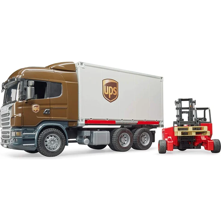 Bruder 3581 Scania R-Serie UPS Logistik - LKW – Bild 3