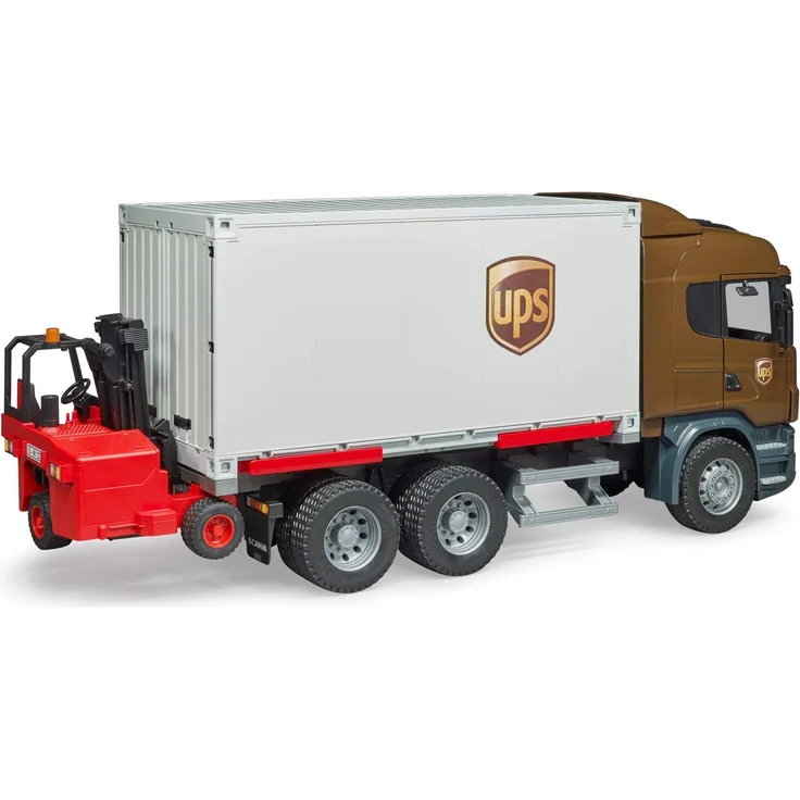 Bruder 3581 Scania R-Serie UPS Logistik - LKW – Bild 6