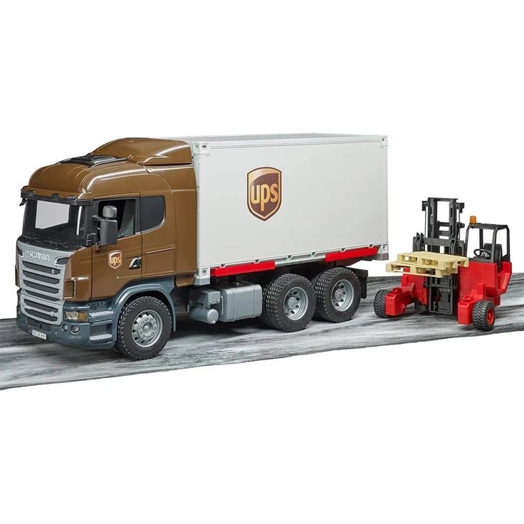 Bruder 3581 Scania R-Serie UPS Logistik - LKW – Bild 7