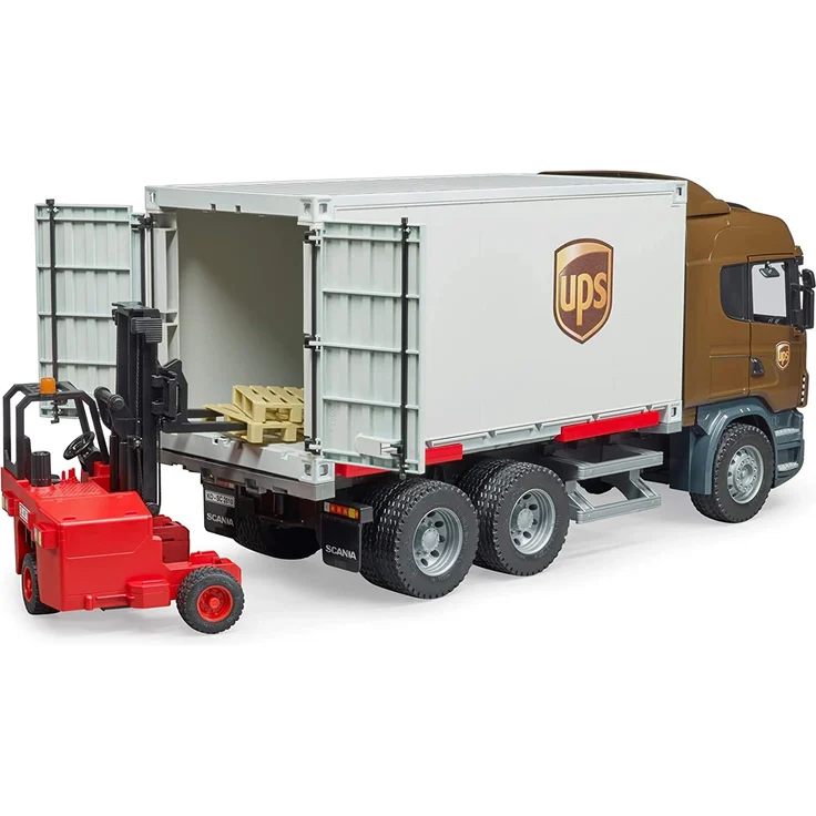 Bruder 3581 Scania R-Serie UPS Logistik - LKW – Bild 4