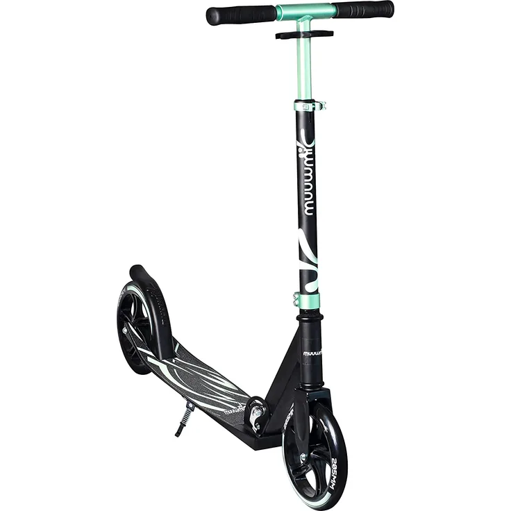 muuwmi Alu Scooter PLUS 205mm mint-schwarz