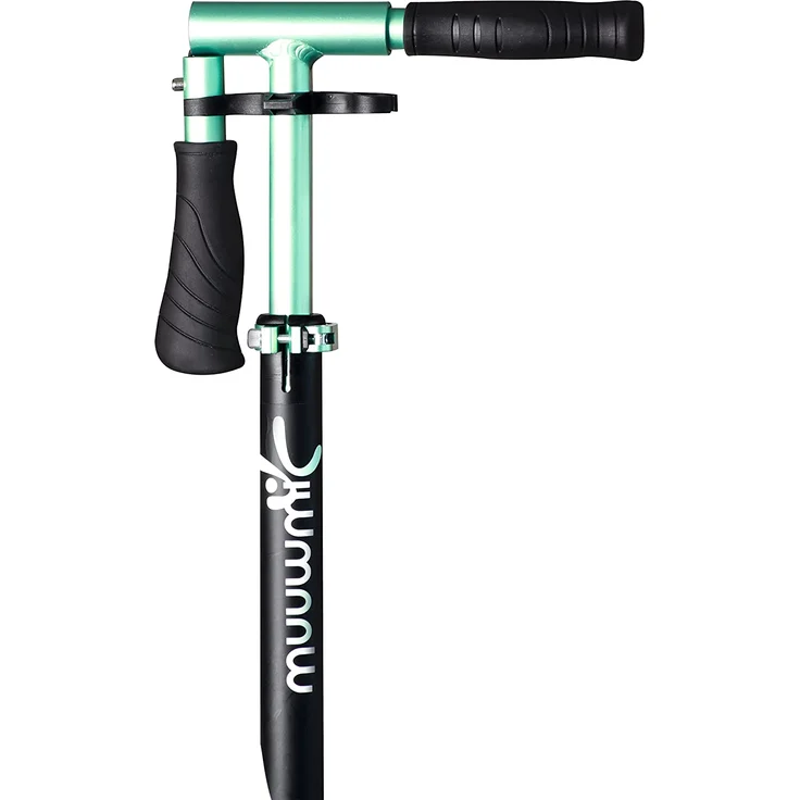 muuwmi Alu Scooter PLUS 205mm mint-schwarz – Bild 4