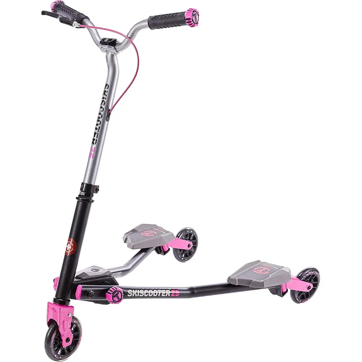 Smart Trike STZ5S2230200 Ski-Roller Z5, schwarz/rosa