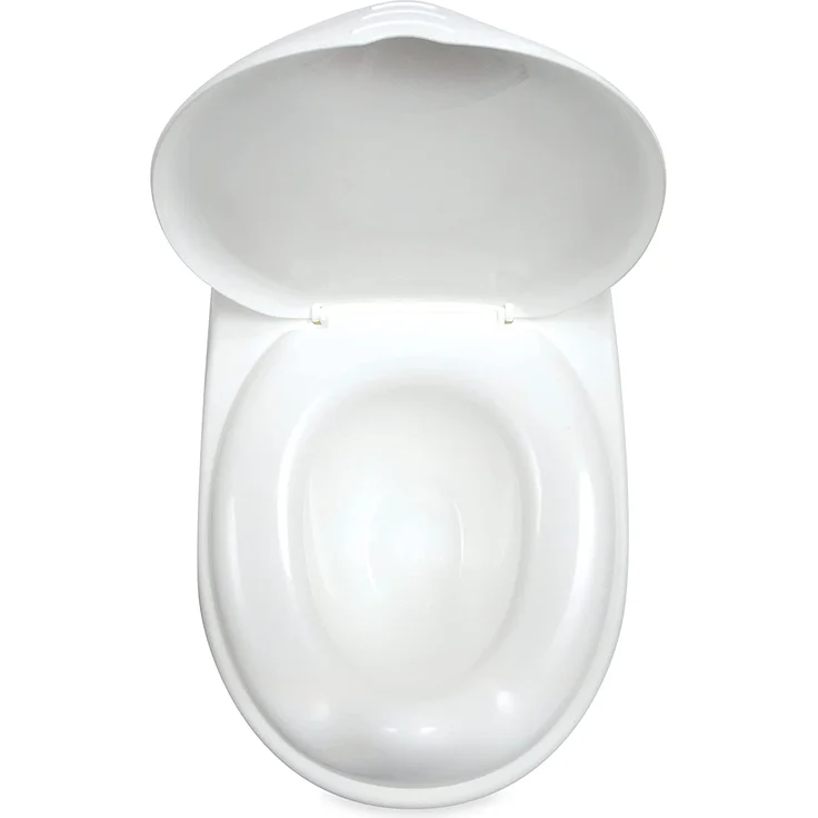 Nuby Dr. Talbot's - My Real Potty - Kinder Töpfchen mit Spülgeräusch - Toilettentrainer für Kinder - mit echtem Sound und Batterien sind im Lieferumfang enthalten - Toilette Weiß - 18+ Monate – Bild 10