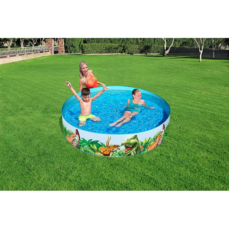 Bestway Expanding Pool Dino 183cm (55022) – Bild 9