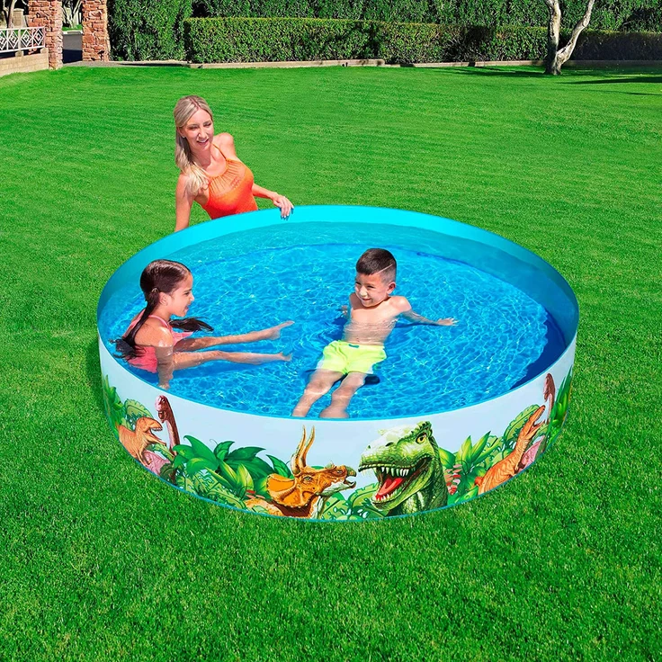 Bestway Expanding Pool Dino 183cm (55022) – Bild 4