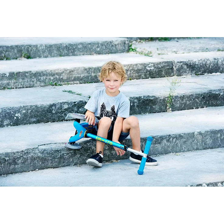 Micro Mini Deluxe Ocean Blue Kinderscooter (Ocean Blue) – Bild 16