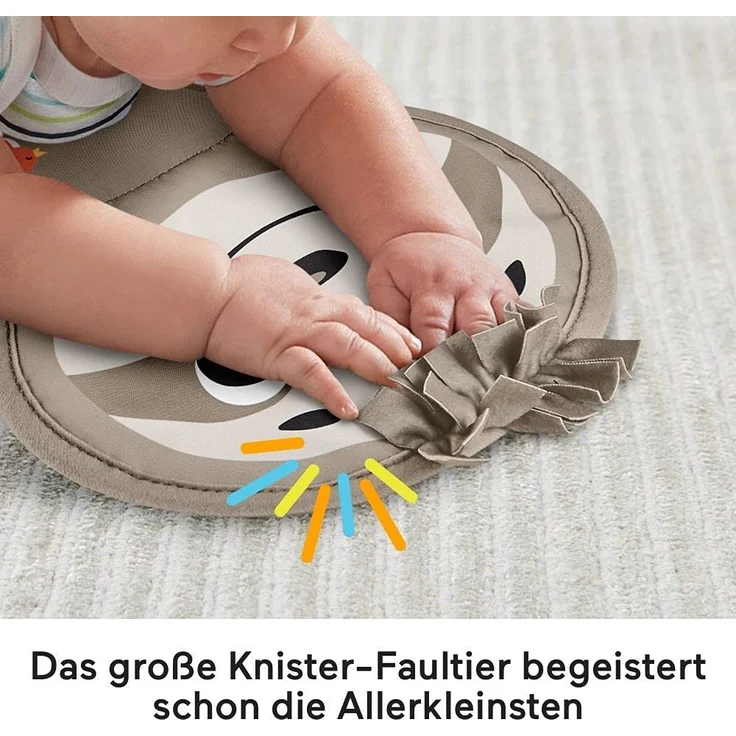 Mattel GRR01 Fisher-Price Faultierspielkissen mit Vibration - Preisvergleich – Bild 3